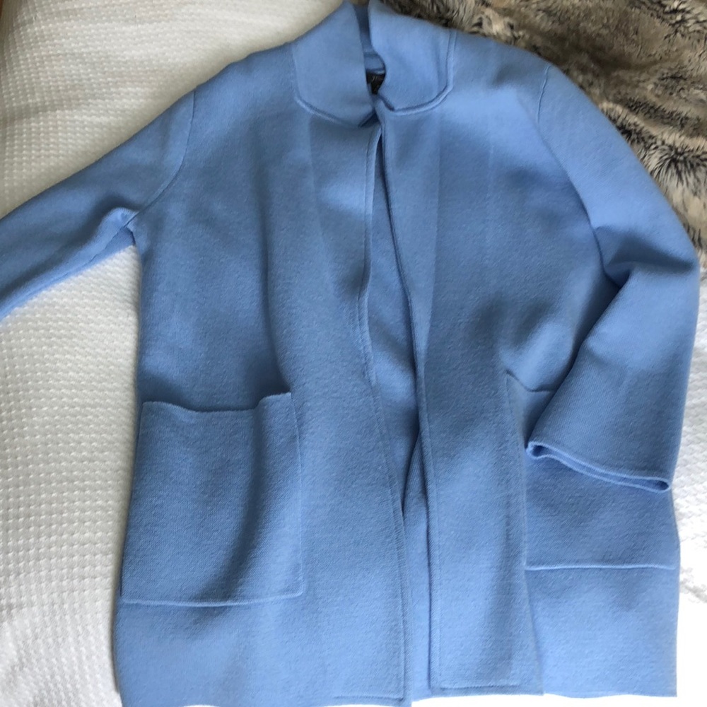Jcrew sweater blazer